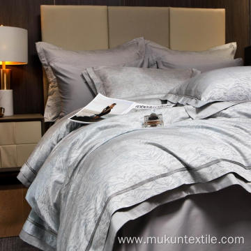 Fast Delivery 100 yarn-dyed jacquards Luxury Bedding Set